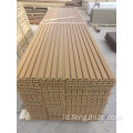Panel dinding komposit plastik penjualan kayu panas
